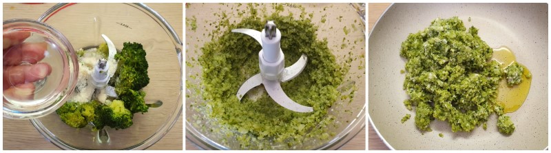 Cottura del sugo di broccoli