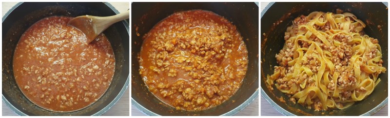 Ragù di pollo per lasagne e pasta pronto