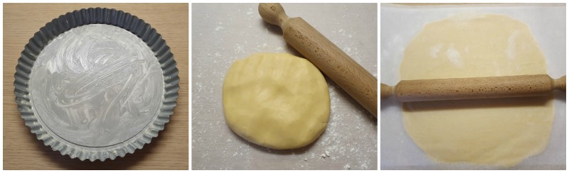Stendere la pasta frolla