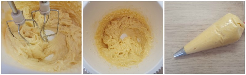 Impasto ciambellone di pasta choux pronto