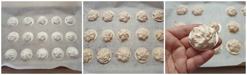 Biscottini al cocco pronti