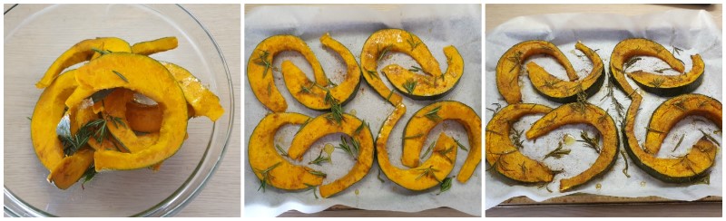 Cottura della Zucca al forno ricetta