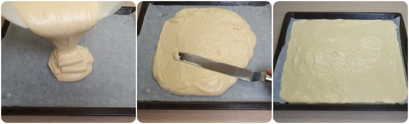 Stendere l'impasto - Ricetta pasta biscuit