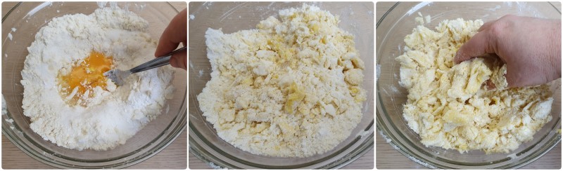 Unire uova e zucchero - Dolce con crema di pistacchi
