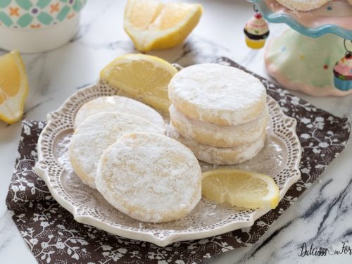 Lemon Meltaways: biscotti inglesi al limone