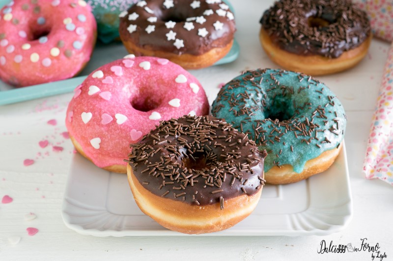 Donuts ricetta ciambelle americane