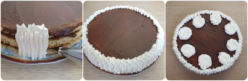 Rivestimento Torta con Nutella ricetta