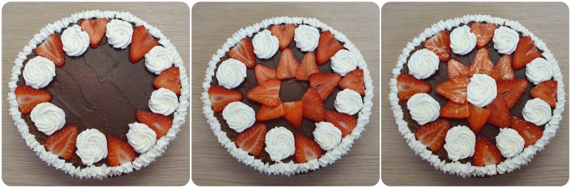 Decorazione Torta con crema alla Nutella