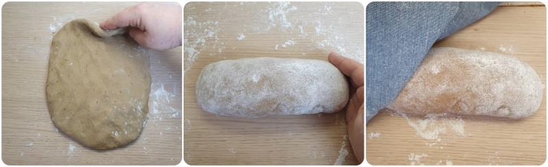 Creare un filoncino di pane nero
