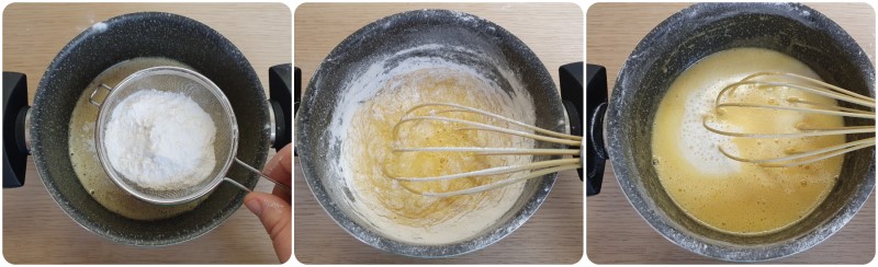 Unire farina e fecola - Crostata con crema al limone ricetta