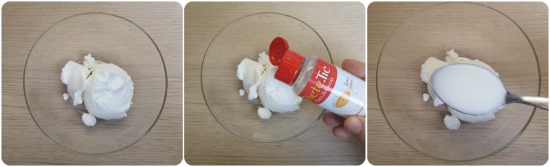 Preparazione della crema - Tiramisù light ricetta