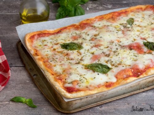 Pizza senza lievito: impasto pizza senza lievitazione, soffice e buona