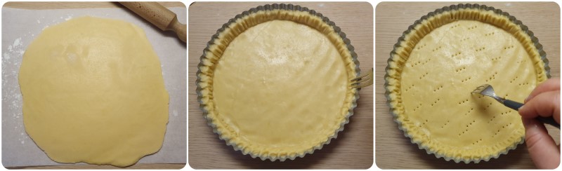 Stendere la frolla - Lemon Meringue Pie ricetta