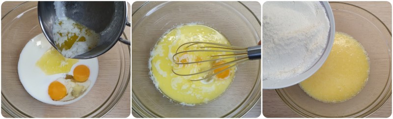 Lavorare uova e zucchero - Muffin al cocco ricetta