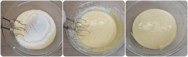 Frullare il tutto con le fruste