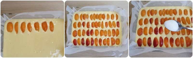 Decorazione della Torta di albicocche ricetta