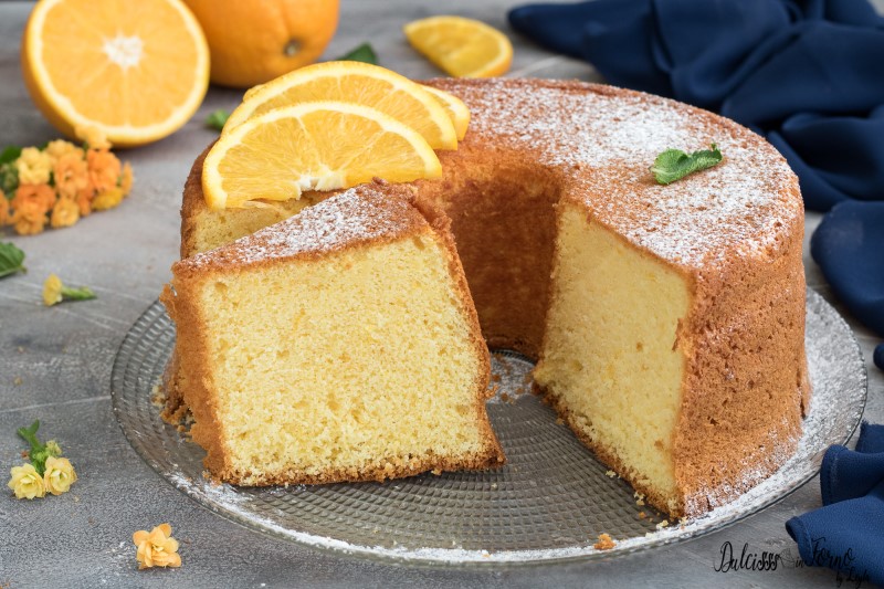 Chiffon Cake arancia