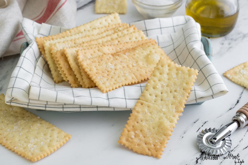 Crackers fatti in casa