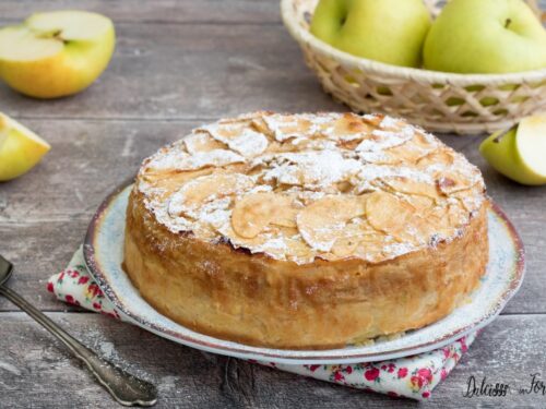 Torta di mele light: la torta di mele invisibile