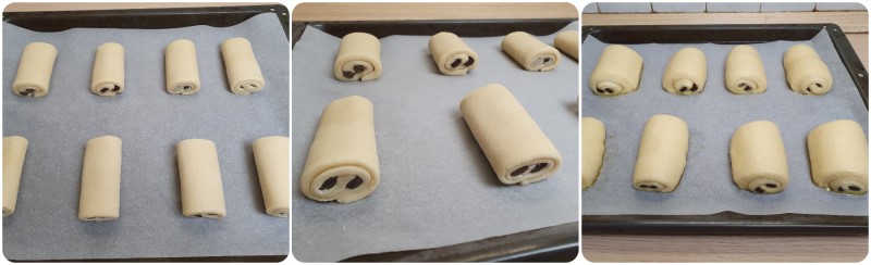 Lievitazione dei Pain au chocolat