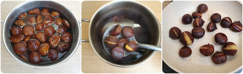Cottura delle castagne - quanto devono bollire le castagne
