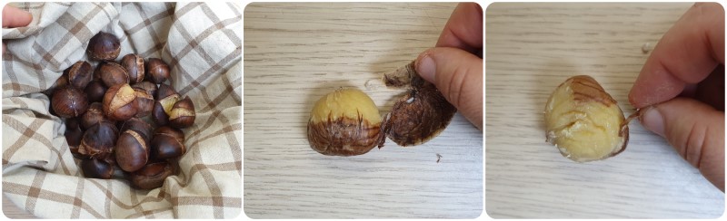 Come sbucciare le castagne facilmente