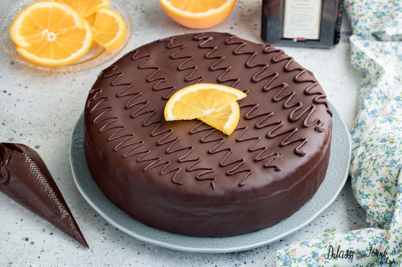 Torta arancia e cioccolato ricetta