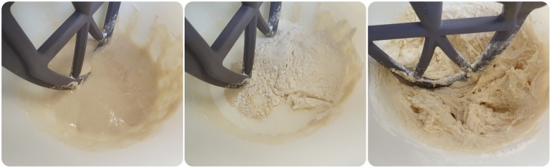 Unire farina e latte - Bomboloni al forno sofficissimi