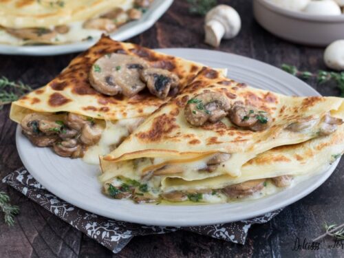 Crespelle ai funghi