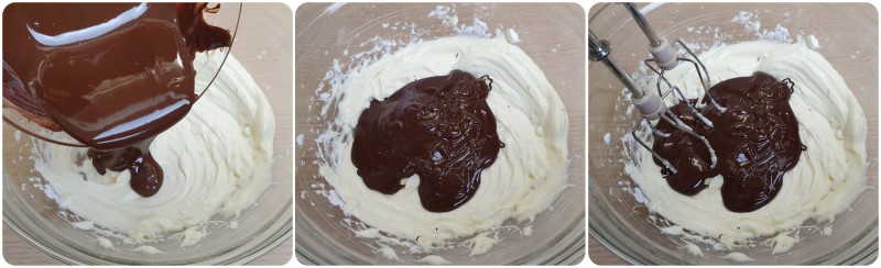 Unire il cioccolato fuso - Crema al mascarpone e cioccolato ricetta