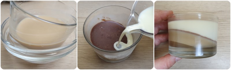 Panna cotta a strati - Ricetta panna cotta