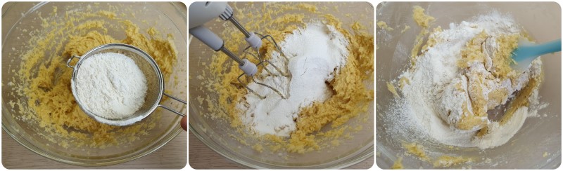 Incorporare la farina - Zelten trentino ricetta