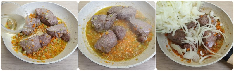 Unire le cipolle - Ragu' alla genovese