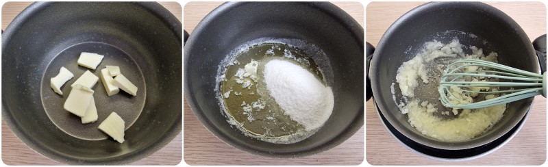 Amalgamare burro e zucchero - Ricetta biscotti di pasqua