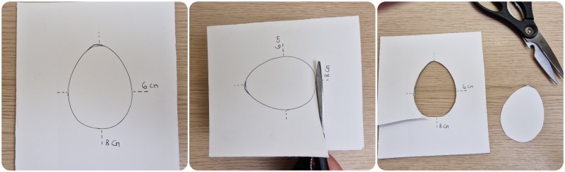 Come fare la forma di uovo di pasqua