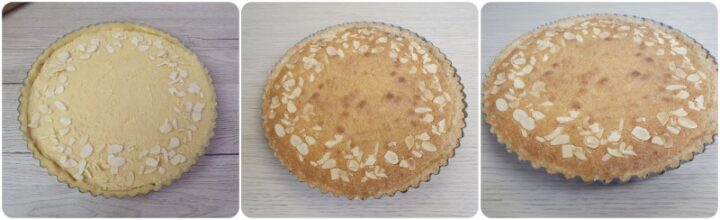 Cottura della Torta Bakewell