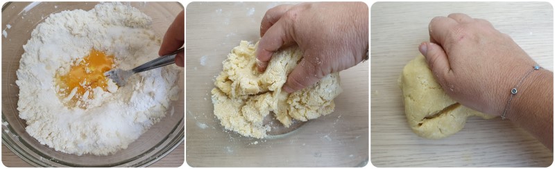 Unire uova e zucchero - Torta frangipane ricetta