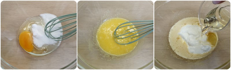 Frullare uova e zucchero - Pasta frolla allo yogurt ricetta