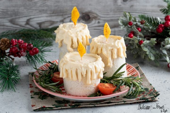 Eldnacele Candele Per Albero Di Natale Con Timer Da 6 Ore, Set Da 2 Candele Senz