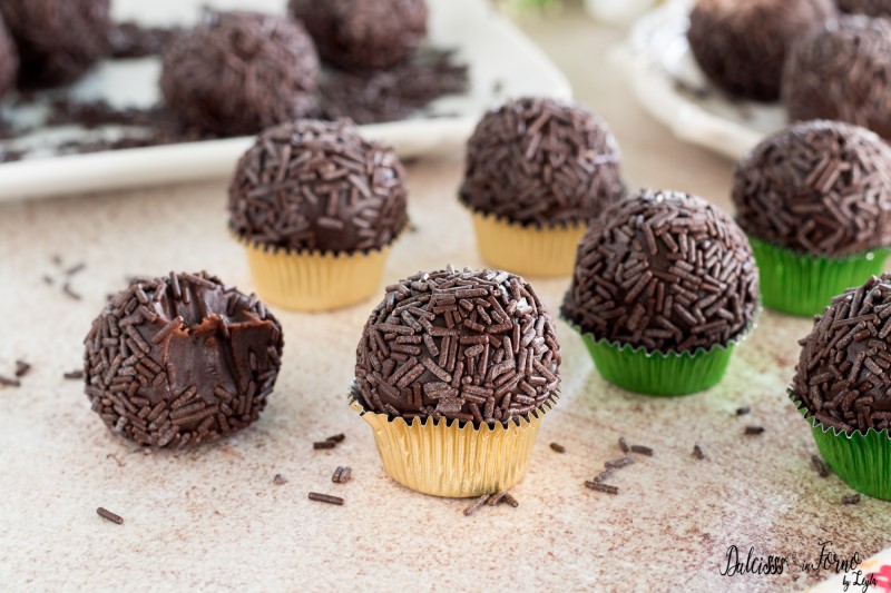 Brigadeiro - Brigadeiros ricetta cioccolatini brasiliani