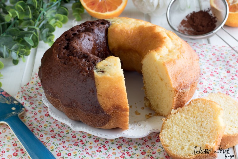 Ciambella bicolore ricetta ciambella bicolore soffice
