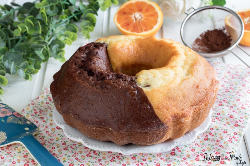 Ciambellone bicolore ricetta ciambellone bicolore