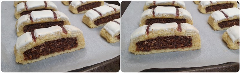 Biscotti all amarena pronti