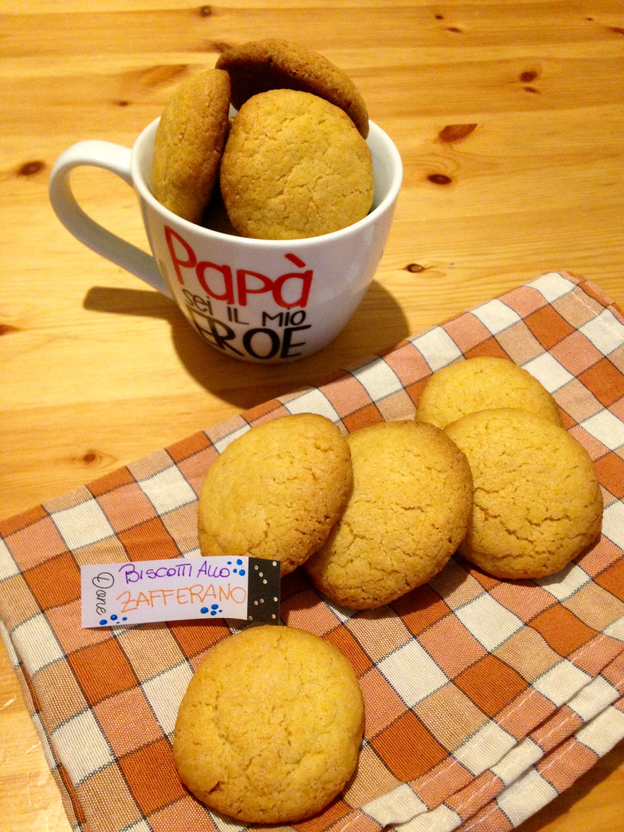 Biscotti allo zafferano Easily Tasty Ricetta facile e veloce