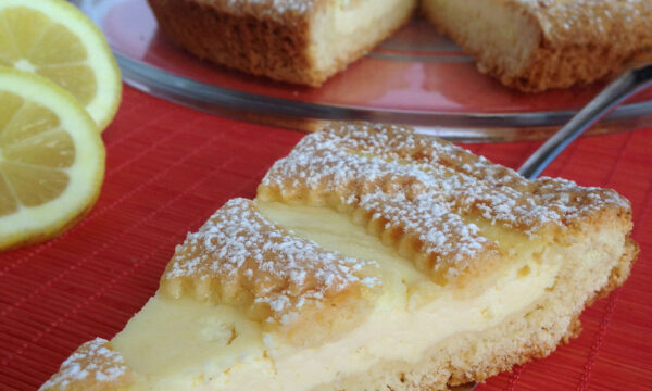 Crostata con crema di ricotta al limone – dessert