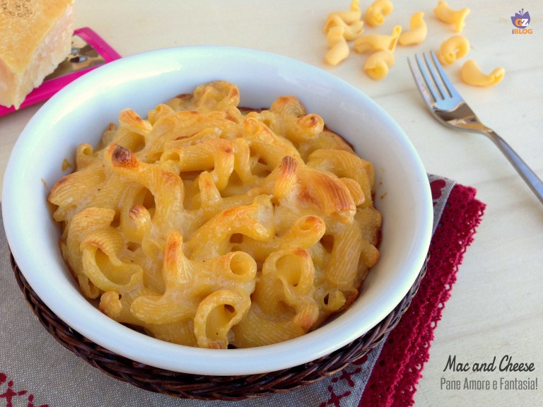 Mac and Cheese Maccheroni al formaggio gratinati Pane Amore e Fantasia!