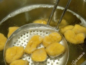 Cottura gnocchi patate e zucca