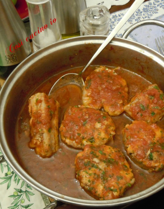 Spezzatino Di Palombo In Umido