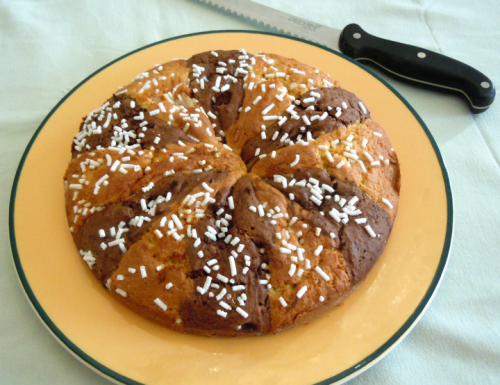 Torta bicolore della nonna