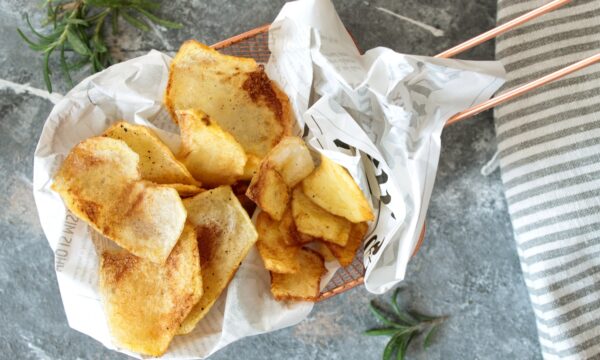 Chips di patate croccanti